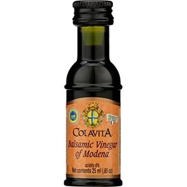 Colavita Mini Sizes - Balsamic Vinegar, Pack of 80 (25ml each, .85oz) Plastic Bottles