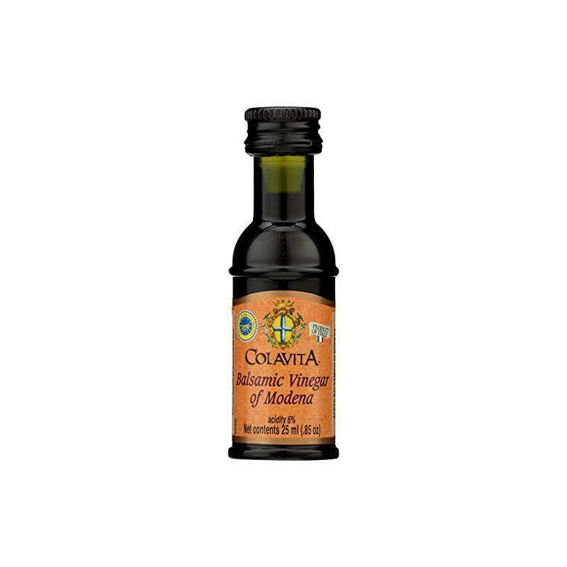 Colavita Mini Sizes - Balsamic Vinegar, Pack of 80 (25ml