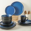 Stone Lain Albie Stoneware 32-Piece Modern Dinnerware Set, Kitchen Plates