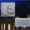 Bell PTC521GY 2-Gang Weatherproof Switch and Outdoor Outlet Cover, Gray