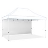 CROWN SHADES SunWall Silver Coated for 10x15 Pop up Canopy
