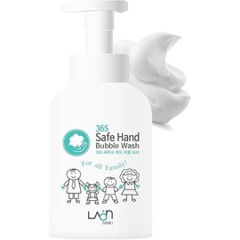 Safe Hand Bubble Wash for All Skin Types 500 ml Korean Skin Care Made, 17 fl oz