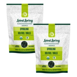 2 Paks De Espirulina Máxima 1000 Bolitas                                                                                                              