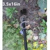 TCBWFY Garden Auger Drill Bit for Planting 1.6"x16.5"and 3.5"x16",Heavy Duty