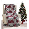 Velvet Touch Holiday Throw Fleece Blanket (50" x 60") -