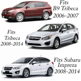 4PC Inner/Outer Tie Rod Ends FITS Subaru - Impreza, WRX, Tribeca, B9 Tribeca, WRX STI, EV800360 ES3712