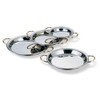Akagawa Utsukusho 913128 AG 18-8 Stainless Steel Paella Pot, 11.0 inches (28 cm)