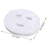 FRCOLOR 100 Pcs Enlarged Cotton Facial Mask Sheets DIY Cosmetic