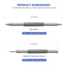 Glieskir Spring Loaded Nail Set Tools,2-PCS Dual Head Nail Setter