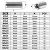 TXXATX Grub Screws M5 x 5 mm Hexagon Socket Grub
