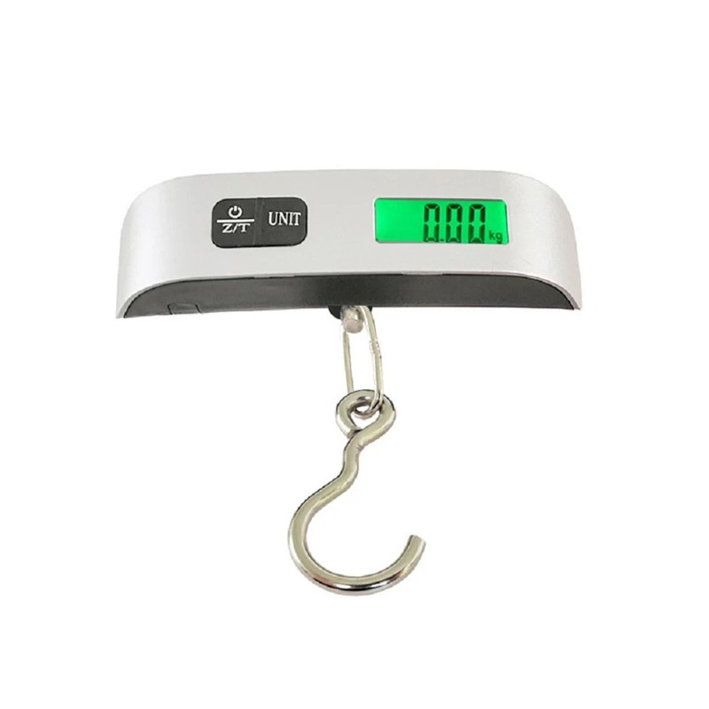 2-Pack Portable Digital Luggage Scales with LCD Display, 110 lb/50