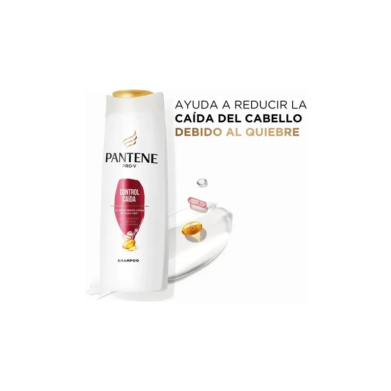 Shampoo Pantene Pro-V Control Caída, 500 ml