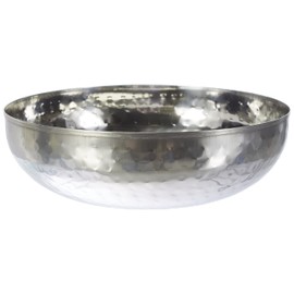 Equinox 511023 Salad Bowl Hammered Stainless Steel Diameter 25 cm