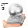 LALAFINA 4pcs Ball Shape Newel Post Caps Decorative Fence Post
