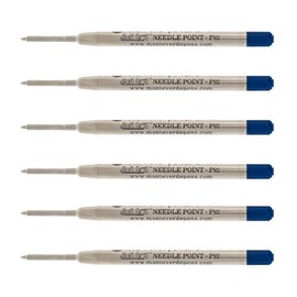 Monteverde Ballpoint Refill P923BB for Parker Needle Point .5mm (pack of 6)