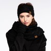 ccbeanie CC Winter Fuzzy Fleece Lined Thick Knitted Headband Headwrap