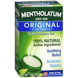 Mentholatum Rub Ointment 1oz Tub ( 3 Pack )