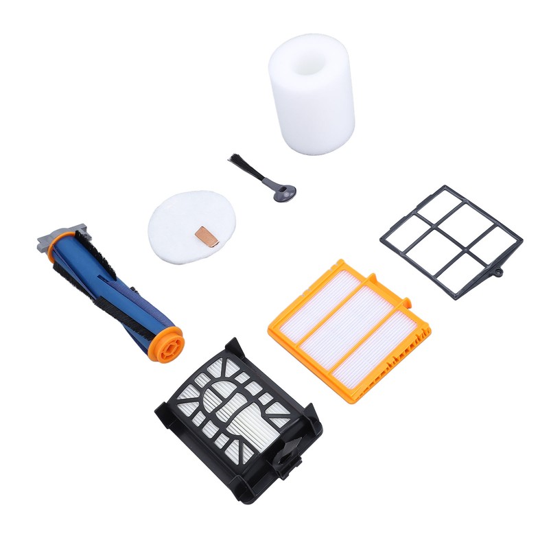Vacuum Accessories Kit Main Brush Side Brush Filter Mesh Robot
