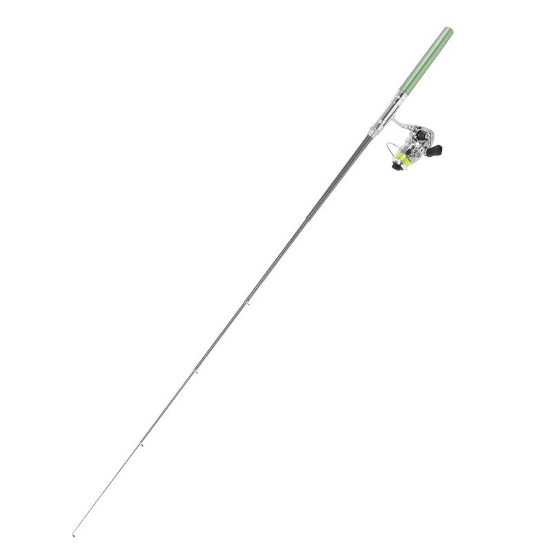 Portable Mini Pen Shape Fishing Rod Pole Pocket Retractable Fishing