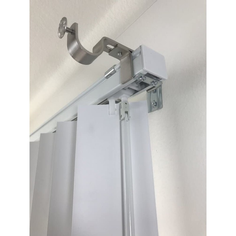 NoNo Bracket - Curtain Rod Bracket Attachment (Brass Set of