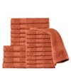 Stoneberry Home® 24-Piece Towel Set Cotton Cayenne
