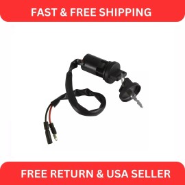 Caltric Ignition Key Switch for Honda TRX300EX Sportrax 300 1993-2006 35010-Hm3-000