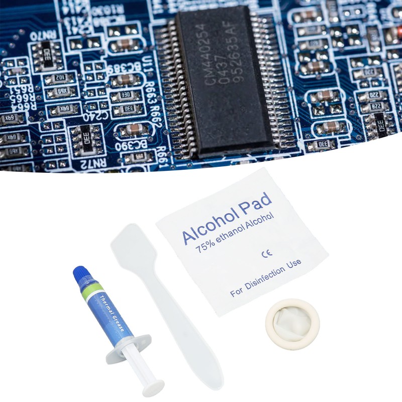 5Pcs Thermal Paste 4.55W/m.k Metal Free Safe Strong Adhesion Thermal