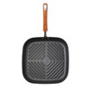 Hard Anodized Nonstick Square Stovetop Grill Pan