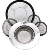 VIP Home Essentials Stainless Steel Sink Strainer Set- 5 Pieces,