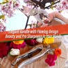 SUIZAN Bypass Pruning Shears 8” Forged Aluminum Handle - Professional
