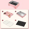 Charcoal Grill Single Use Compact Detachable Stainless Steel Portable Barbecue