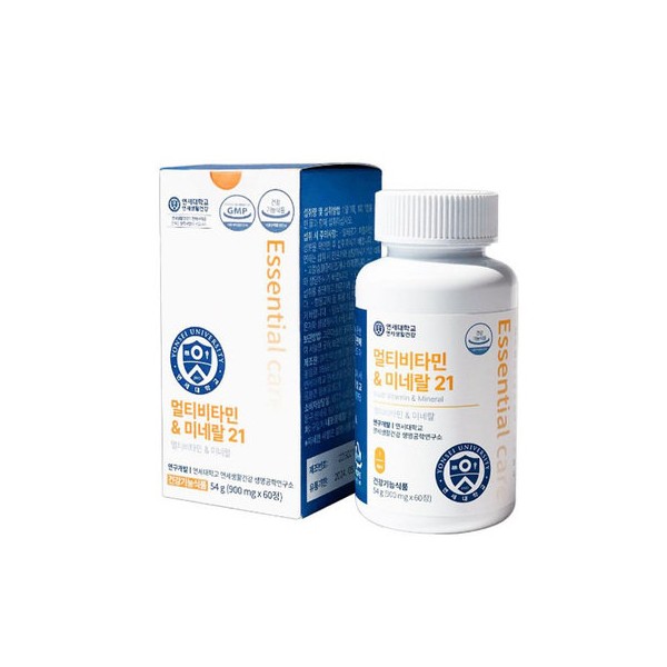 [Yonsei Life Health] Multi-nutritional vitamins &amp; minerals 21 / [연세생활건강] 멀티 영양제 비타민 & 미네랄 21