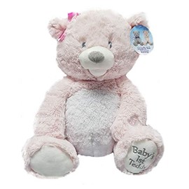 CUDDLE BARN Pink My First LullabyTeddy Teddy Bear TY-B1-P