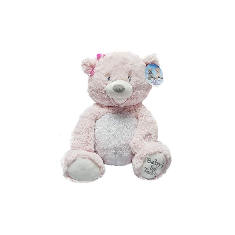 CUDDLE BARN Pink My First LullabyTeddy Teddy Bear TY-B1-P