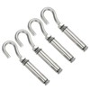 PATIKIL Expansion Hook M6 4 Pack 304 Stainless Steel Concrete