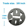 Dicio Knockout Cable Connector Push-in Connector 120 Pcs Hole Bushing