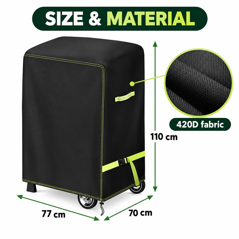 420D Outdoor BBQ Grill Cover for Barbecue Storage – Waterproof,