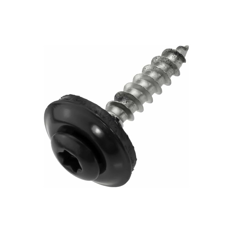 Plumbing Screws Stainless Steel A2 with EPDM Sealing Washer 15