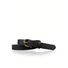 FRONHOFER Slim Belt Women's Gold-Plated Buckle 2.2 cm Women's Belt