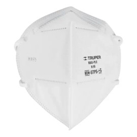 Mascarilla Plegable Polvo Y Particulas Truper 14427 Color Blanco