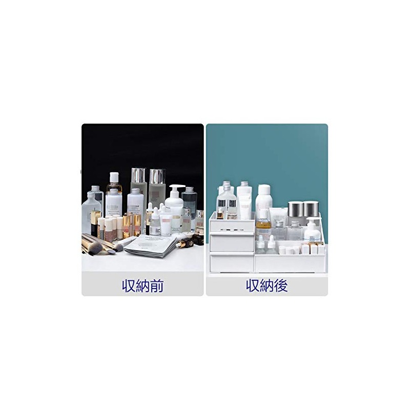 Stylish Cosmetics Storage Box, Cosmetic Box, Small Items, Tabletop Storage,