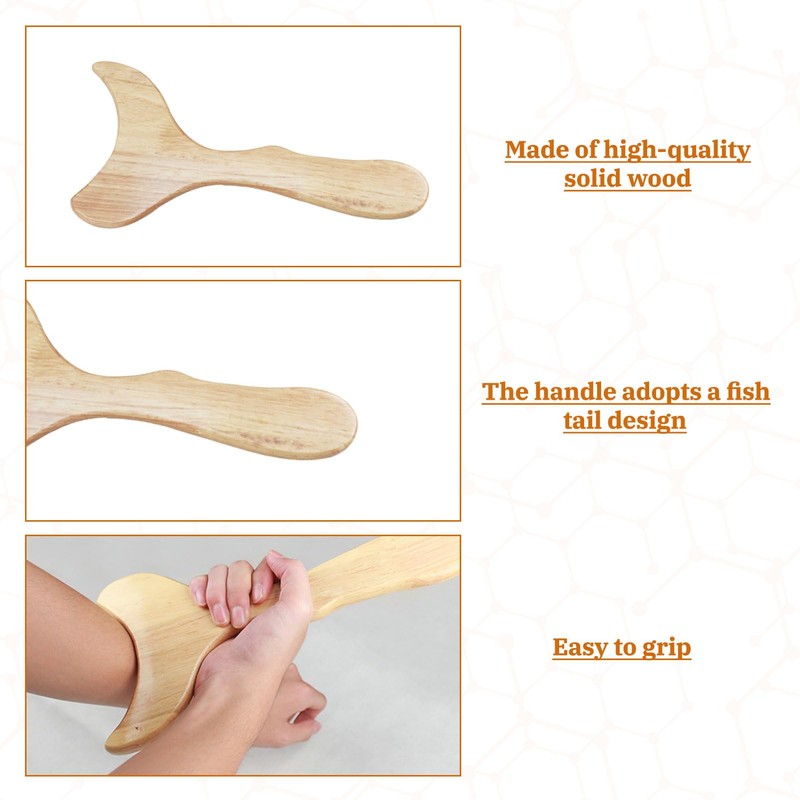 Lymphatic Drainage Massager Body Gua Sha for Cellulite DND Toning