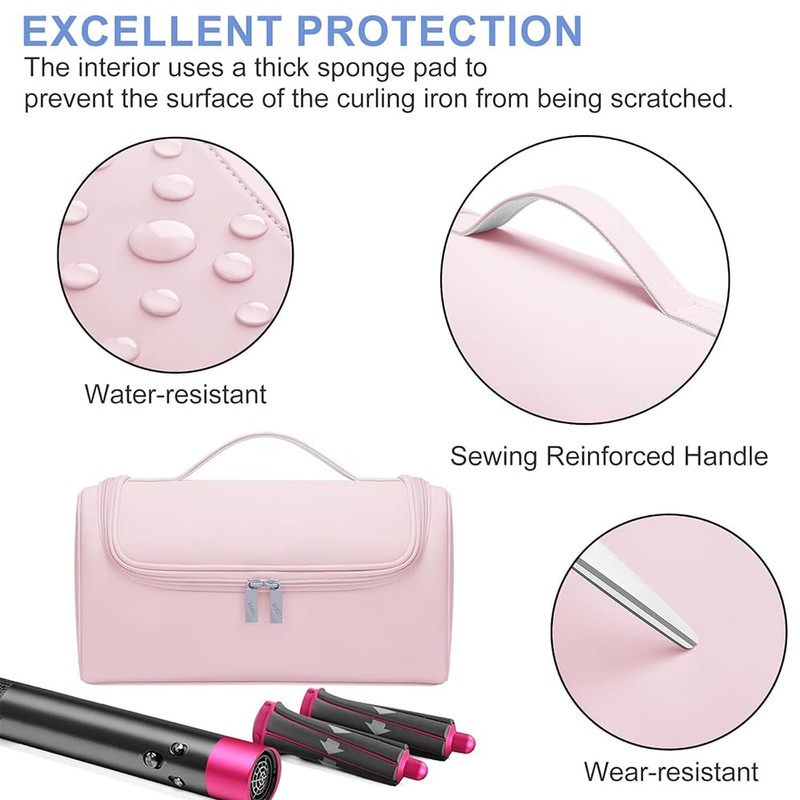 Estuche de Viaje compatible with Dyson, Funda de Viaje Portátil