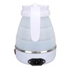 0.6L Folding Electric Kettle 600W Collapsible Water Boiler Portable Silicone