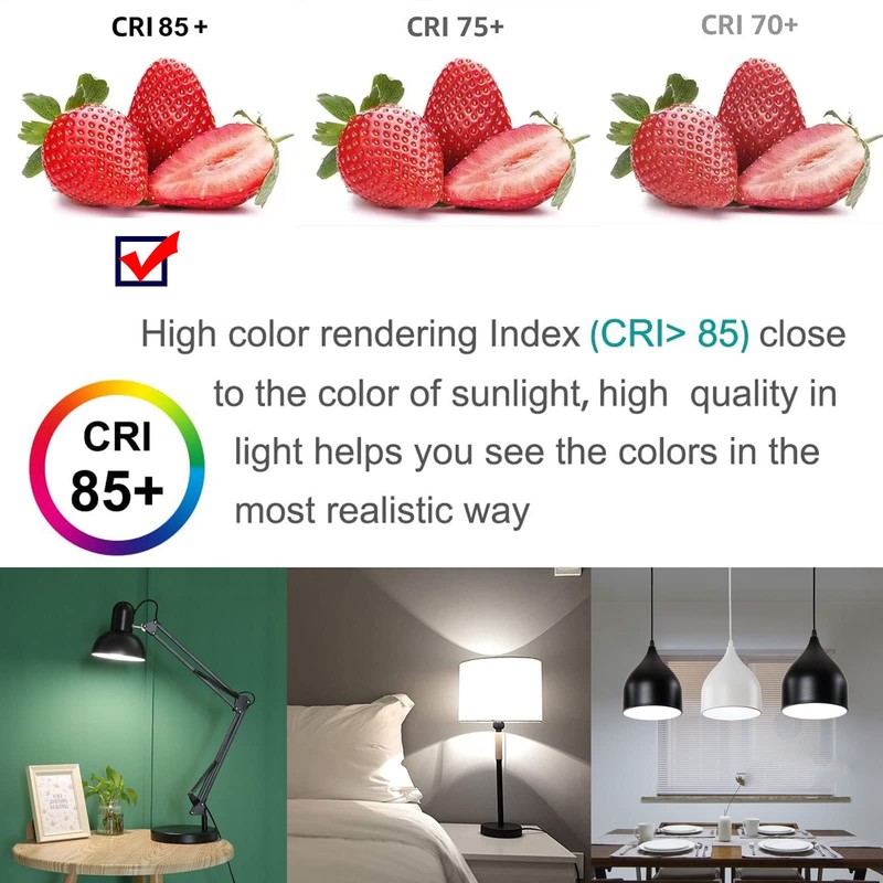 100 Watt LED Bulb Equivalent, CFL T2 LED Light Bulb,