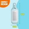 Tasty Interchangeable Grater with Storage Box, Includes Coarse & Fine