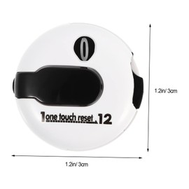 Totority Golf Hat Clip Score Counter Portable Tally Counter Accessory for Outdoor Sports Lightweight Design with Stroke Keeper Functionality