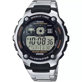 Casio Men's Casio Sport World Time Alarm Watch AE2000WD-1AV