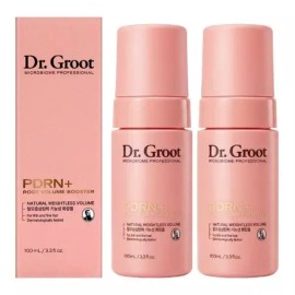 Dr. Groot [닥터그루트]닥터그루트 마이크로바이옴 프로페셔널 PDRN 피디알엔 루트 볼륨 부스터 버블 세럼 100mlX2개_ Doctor Groot Microbiome Professional PDRN Root Volume Booster Bubble Serum 100ml x 2 [Single item]