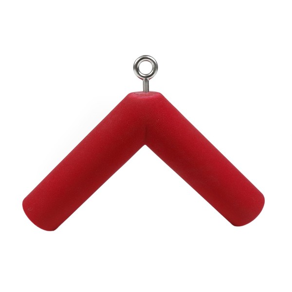 Atomik Climbing Holds Training 3 inch in Diameter XXL V-Wing in Red for Hand, Forearm, and Grip Training Used on Ninja Warrior Courses